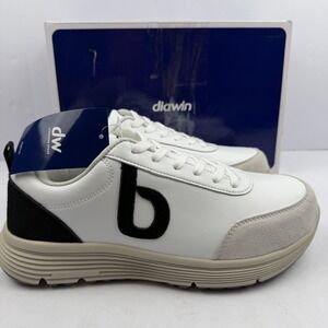 Diawin Smooth Jazz Shoes Mens Size 11 White Leather Wide Orthopedic Walking